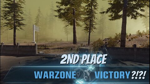2nd Place Victory in the Warzone??