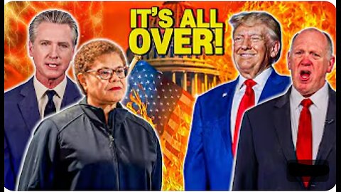 Newsom’s Secret EXPOSED by Trump & Homan — Karen Bass LOSES IT in Public Meltdown