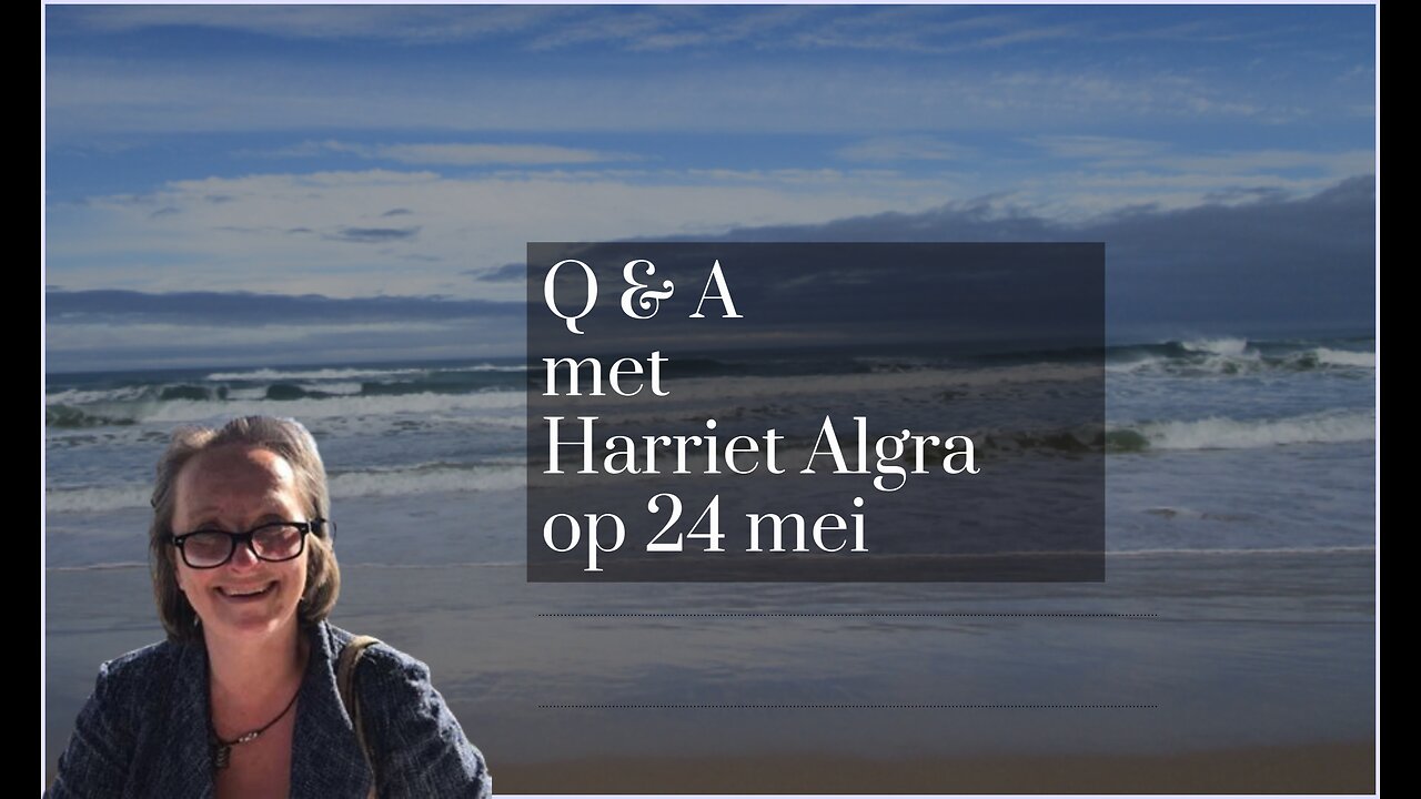 Q & A met Harriet Algra op 24 mei 2025