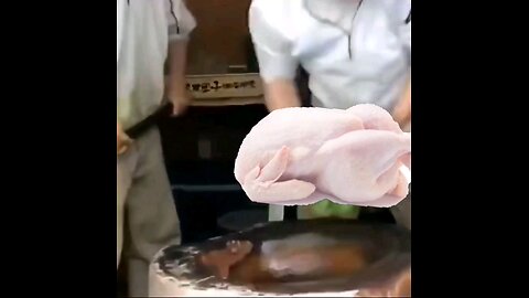 Interesting cooking show...Can't stop hammer time 🕺🔨🕺🐔