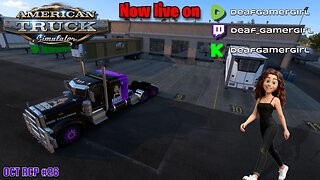 🔴 [FR/ENG] 🚚Cozy Night Drives in ATS — Bring Tea & Chat 🚚🛣 !wheel💜 Oct RCP #25