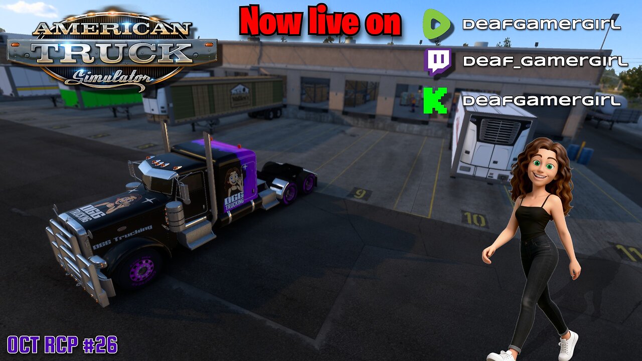 🔴 [FR/ENG] 🚚Cozy Night Drives in ATS — Bring Tea & Chat 🚚🛣 !wheel💜 Oct RCP #25