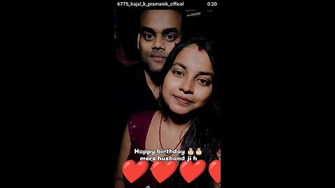My wife create photo video is my birthday.
