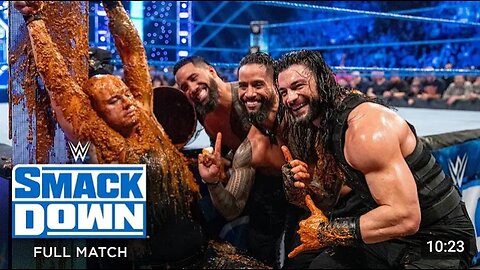 Wwe match blood line vs king Corbin ziggler roode