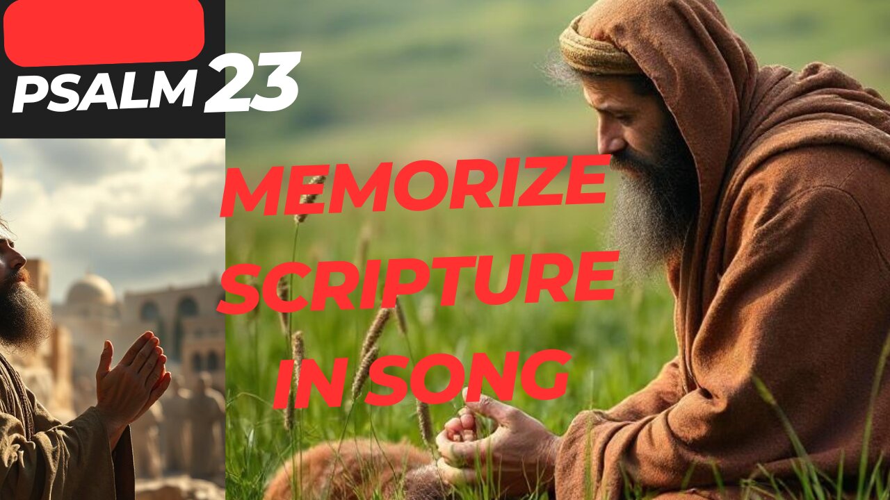 Psalm 23 memorize scripture with song