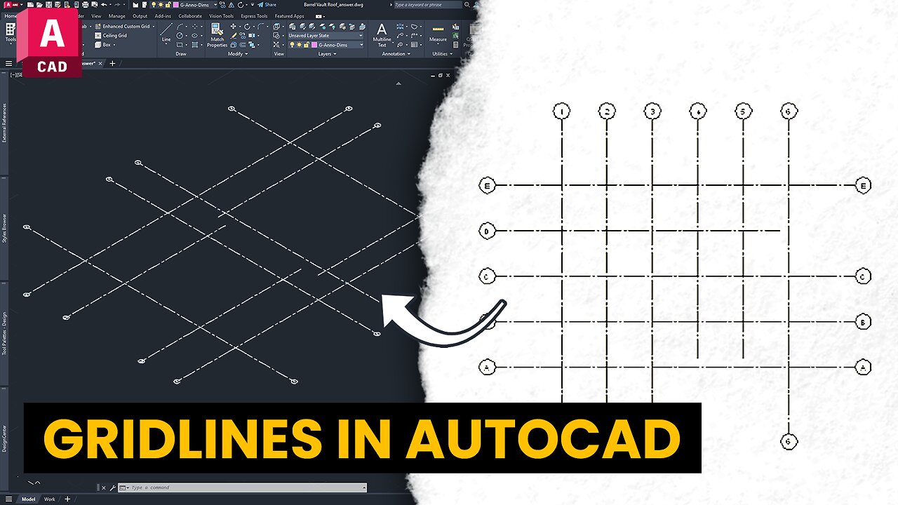 GRIDLINES + AutoCAD Architecture 2025 [NEW]