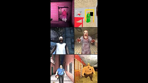 Barbi granny Vs hide and seek granny vs mr dog
