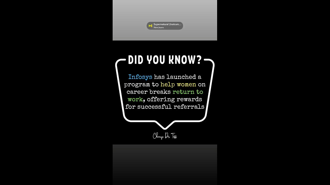 Restart with Infosys