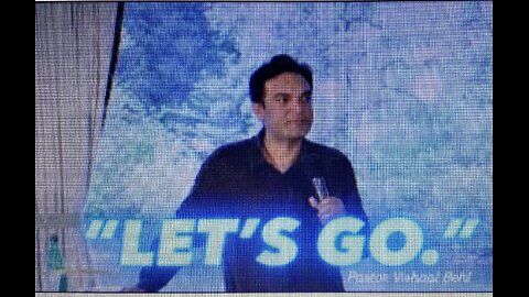 "Let's go." | Pastor Vishaal Behl