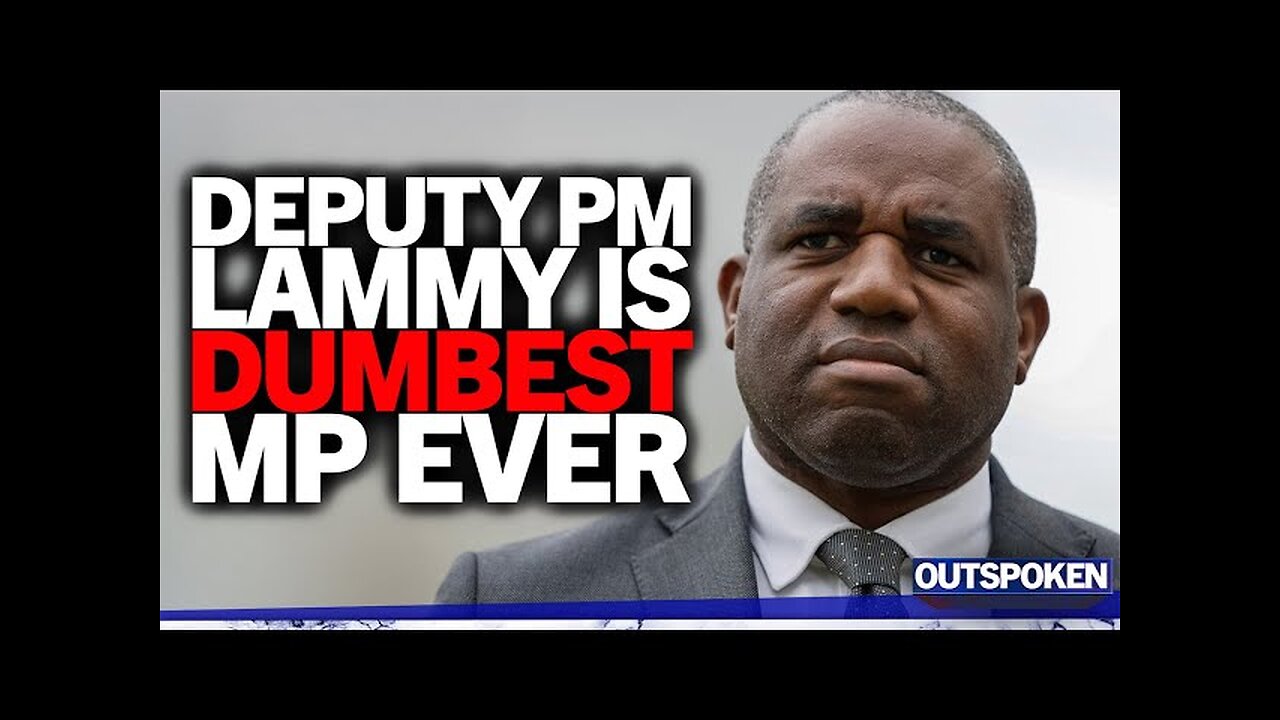 “Embarrassed to be British!” Dumb David Lammy replaces Angela Rayner as UK Deputy Prime Minister