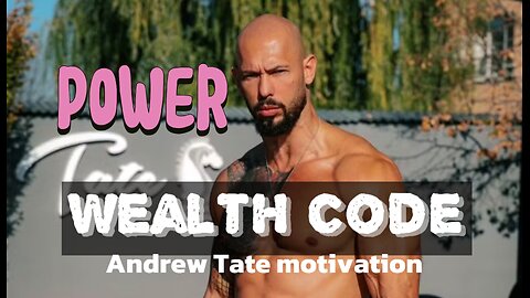 Andrew Tate: Wealth isn’t luck — it’s a mindset. / Motivation video #andrewtatemotivation