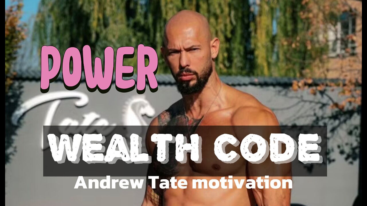 Andrew Tate: Wealth isn’t luck — it’s a mindset. / Motivation video #andrewtatemotivation
