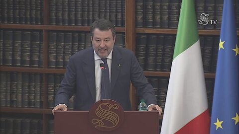 🔴 Vicepremier e Ministro Matteo Salvini al Convegno "I contenuri del Decreto Sicurezza" (11.06.2025)
