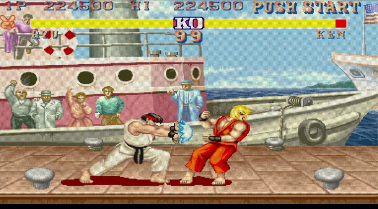 Ryu vs Ken