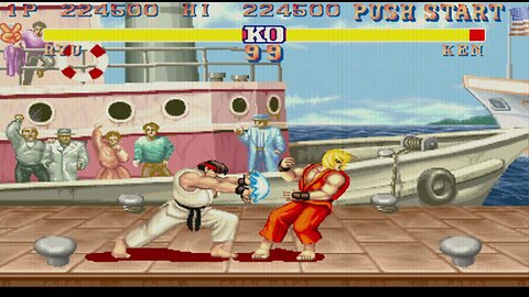 Ryu vs Ken