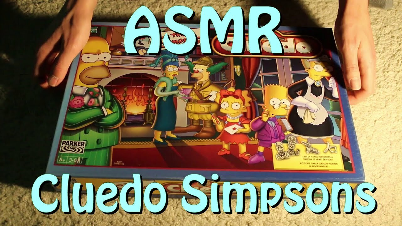 Découverte du Cluedo Simpsons [ ASMR ]