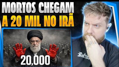 🚨GENOCÍDIO NO IRÃ: 20 MIL MORTOS E LULA SOLTA ESSA NOTINHA?!