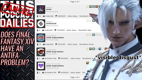 Does Final Fantasy XIV Have an "ANTIFA" Problem?