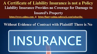 A Certificate of Liability Insurance is not a Policy