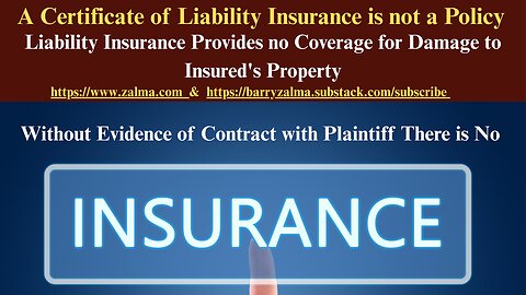 A Certificate of Liability Insurance is not a Policy