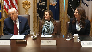 Pres. Donald Trump and Sec. Brooke Rollins On Billions For Farmers From Tariff Money