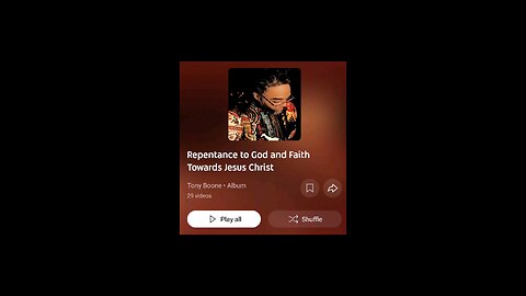 Repentance to God and Faith towards Jesus Christ.