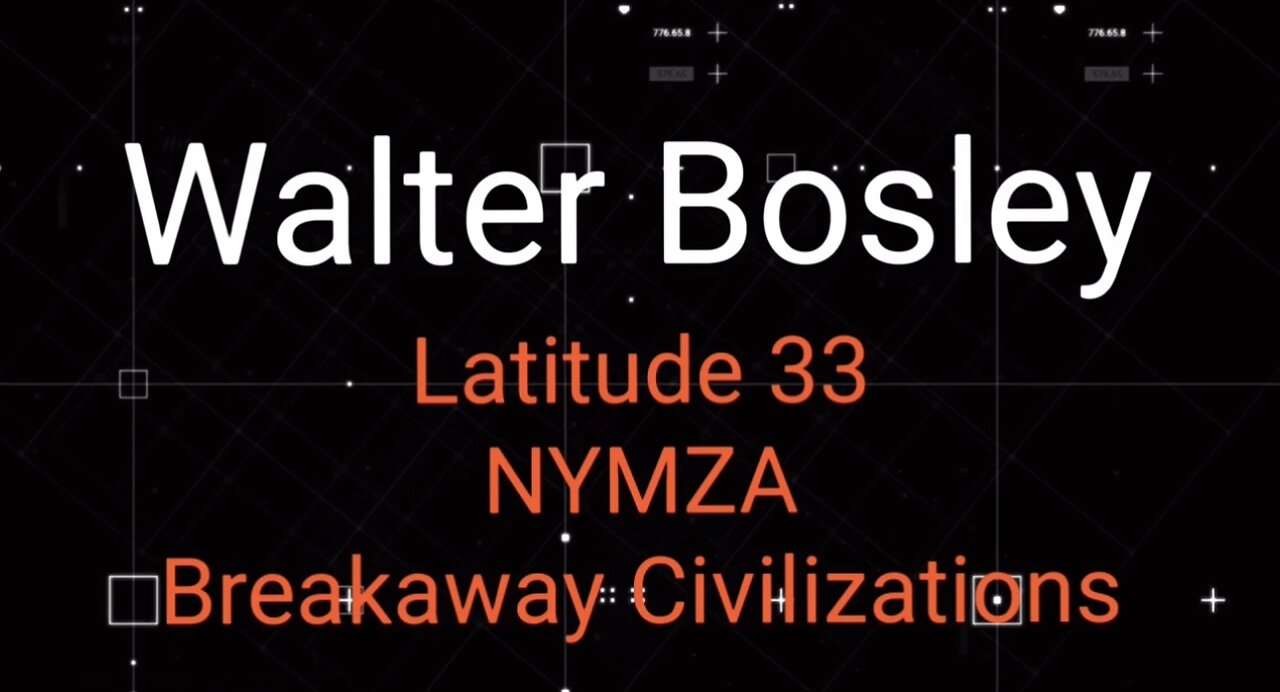Unwitting Assets Ep 9: Walter Bosley on Latitude 33, NYMZA, & Breakaway Civilizations