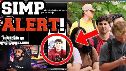 Campus Simptard Troller BLAMES Myron For Causing PTSD At Myron's Debate Event!