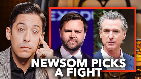 Gavin Newsom Has A Message For JD Vance