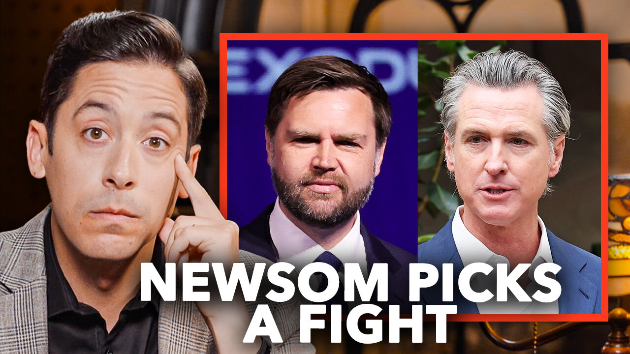 Gavin Newsom Has A Message For JD Vance