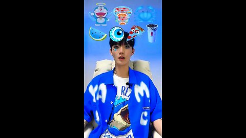 Blue 💙 colour food eating challenge 😋😋😁