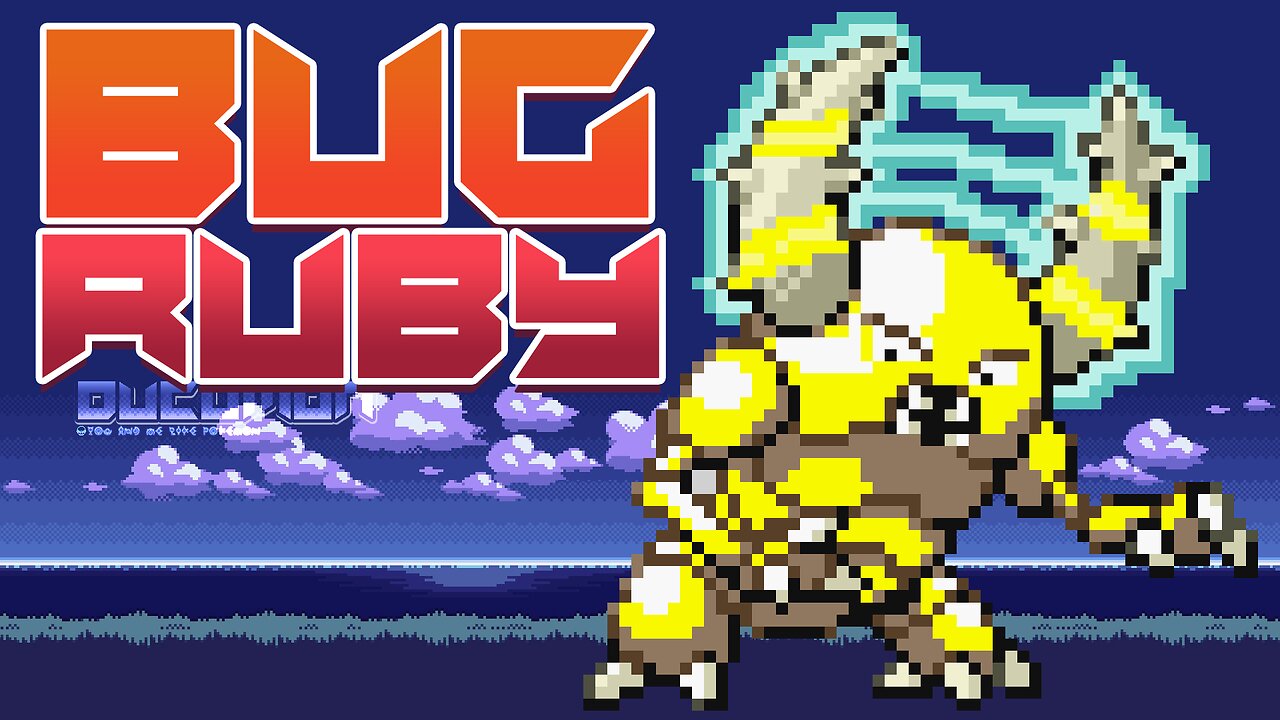 Pokemon Bug Ruby - GBA ROM Hack, Pokémon sprites are replaced. Your starter is a bug Pokémon