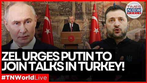LIVE: Zelenskyy Awaits Putin in Turkey for High-Stakes Peace Negotiations | World News Live