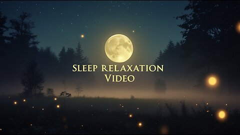 Evening Moon & Crickets – 2 Hours of Night Ambience for Sleep and Relaxation [4K]