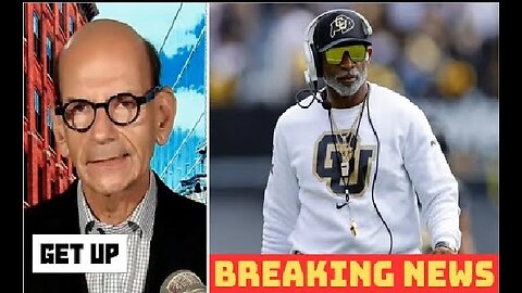 GET UP | Paul Finebaum Reacts to Deion Saying Colorado Better Without Hunter & Shedeur