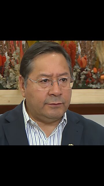 Luis Arce: Las actitudes de Trump en América Latina son fascistoides
