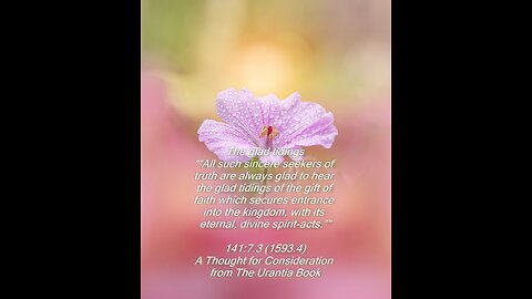 Glad Tidings