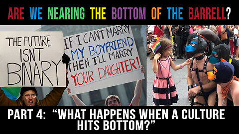 What happens when a culture hits the bottom? (Part 4)