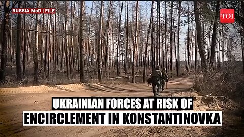 Putin's Troops Build ‘KILLING POCKET’ Around Ukrainian Troops I Battle For Donetsk Peaks