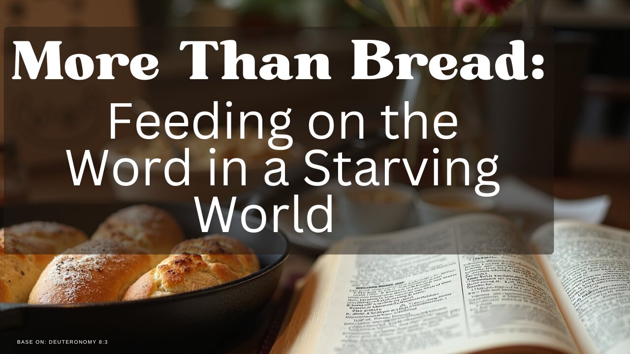 More Than Bread: Feeding on the Word in a Starving World