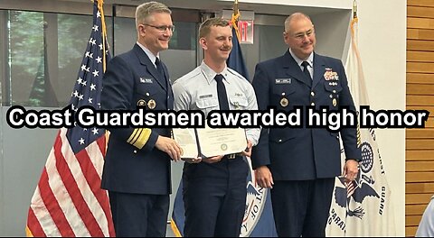 Coast Guardsmen awarded high honor