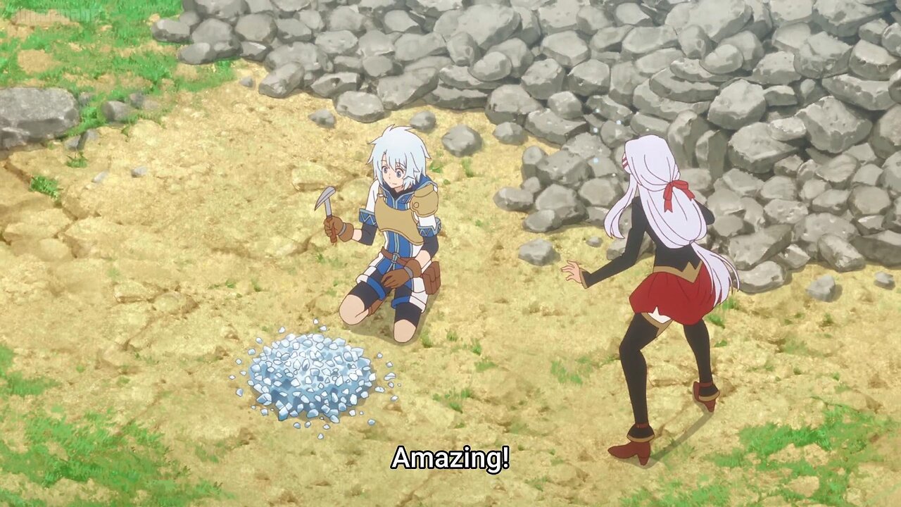 kid finding crystals like candy | The Unaware Atelier Master
