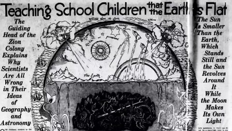 "Exploring 1800-1900’s Newspapers: Unveiling Flat Earth Beliefs in Historical Print"