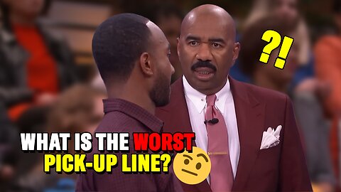 The Funniest 😂 & Cheesiest 🧀 Pickup Lines Ever! I Steve Harvey