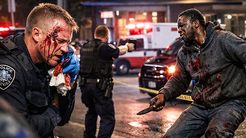 Media SILENT as African Migrant Mohamed Bangura Attacks Bellevue Cop After FAKE 911 Call!