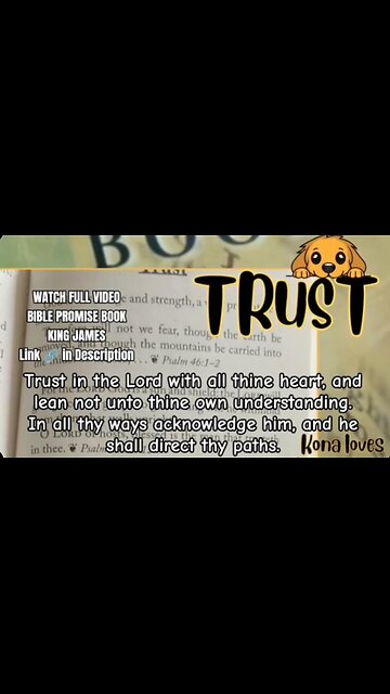 Proverbs 3:5-6 KJV Trust in the LORD with all thine heart; and lean not unto thine own understanding