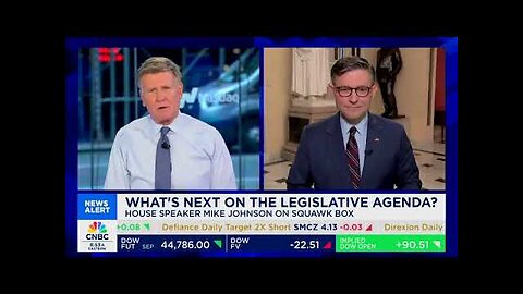 Speaker Johnson Joins Squawk Box