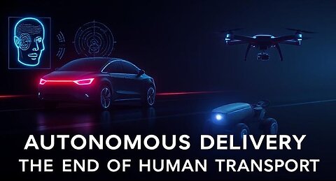 Autonomous Delivery and the End of Human Transport — How Drones and Bots Are Replacing Us All