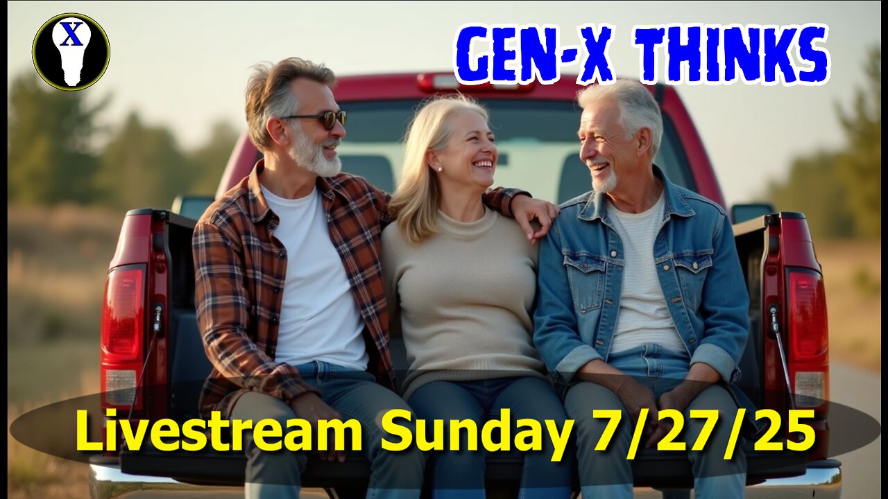 Gen-X Thinks LiveStrean 7/27/25