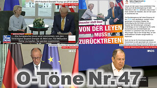 „Ursula von der Leyen muss zurücktreten!“ – O-Töne zum „Deal“ EU – USA | NDS